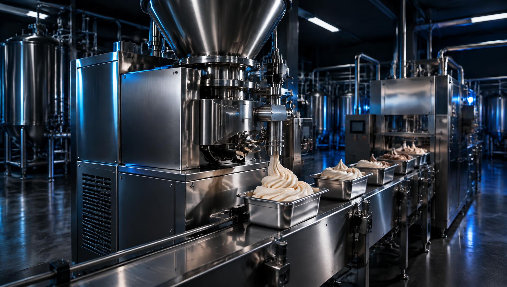 Máquina Fricalor em linha de produção